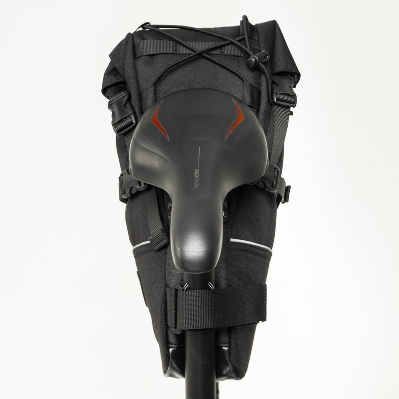 PACK2RIDE Inova Light Bike Saddle Bag - Water Resistant, Durable Cordura Fabric, Essential for Bikepacking - Under Seat Storage, Seat Bag for Road, Gravel Cycling - Image 3